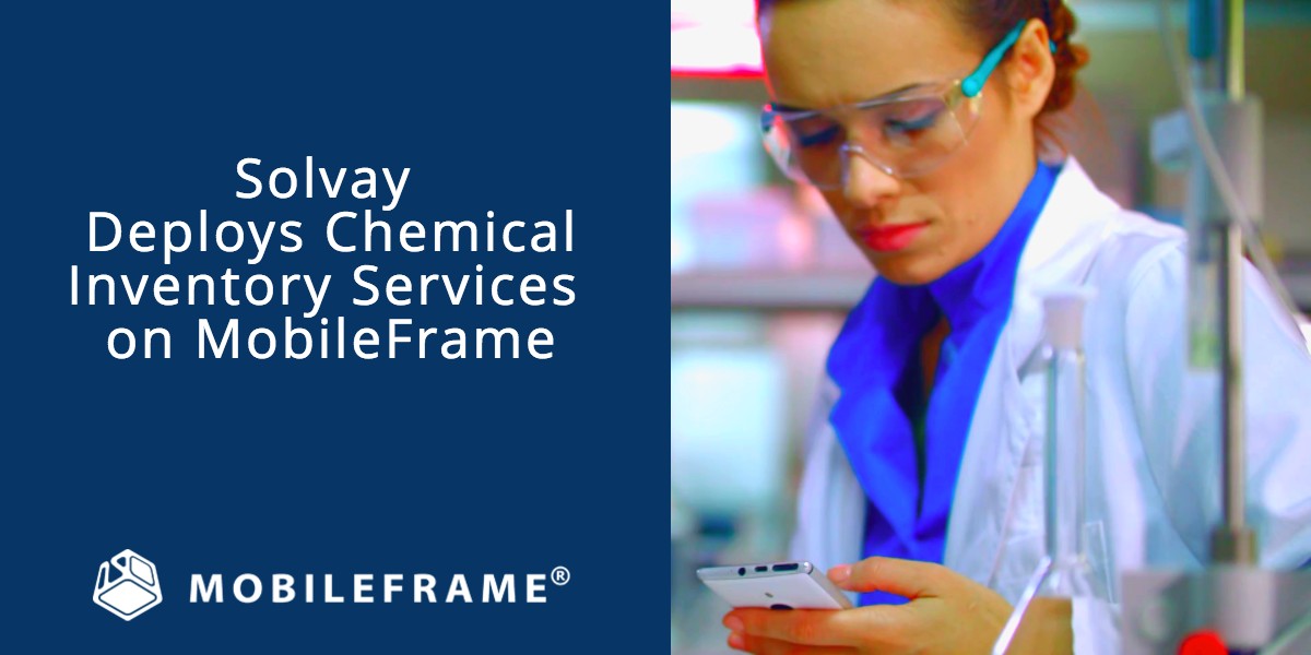 Solvay deploys inventory management system on MobileFrame mobile app development platform