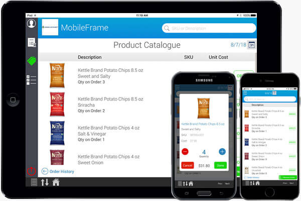 Field Sales Software & Mobile Sales Apps | MobileFrame