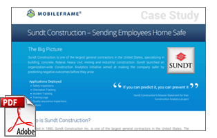 Sundt Construction MobileFrame Case Study